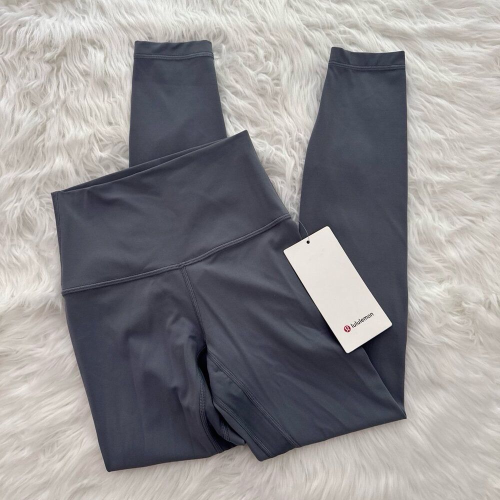 Lululemon Align High Rise Pant 25" Solar Grey Size 2